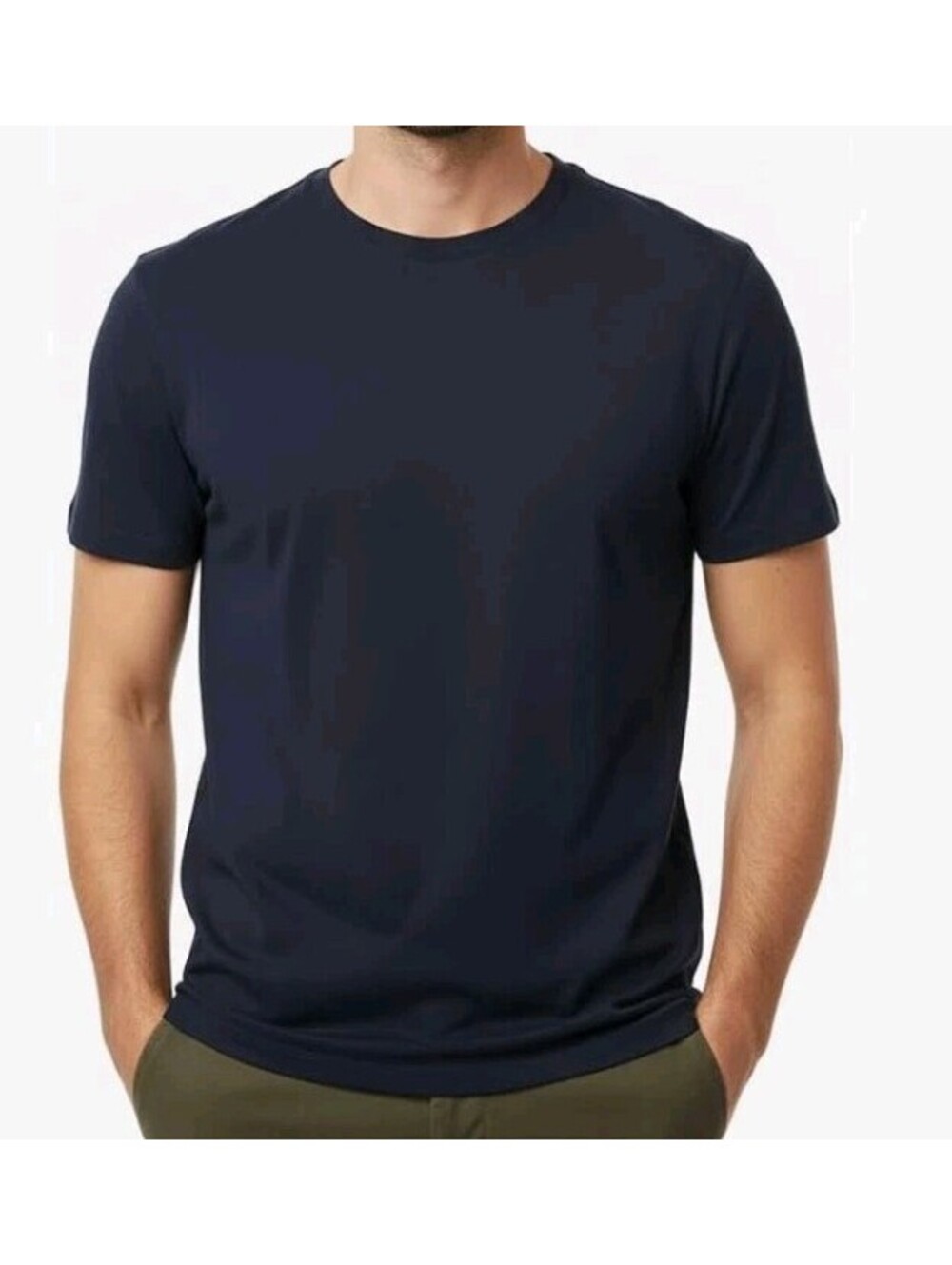 Men's 100% Cotton Crew Neck T-Shirt Classic Fit Plain Breathable 3PK XXXL